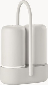 Set saliera e pepiera Singles Warm Grey 3 pz