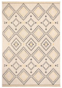 Tappeto Sarawi orientale in cotone beige/arancio/ grigio, L 230 x L 160 cm