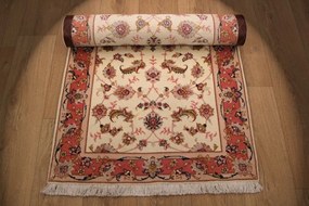 Tabriz Tappeto 80 x 240 (Iran) Annodato A Mano