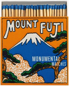 Scatola di fiammiferi di design Mount Fuji