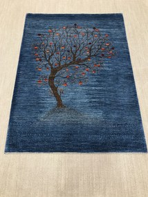 Loribaft Tappeto persiano 160 x 220 Blu (Iran) Annodato A Mano