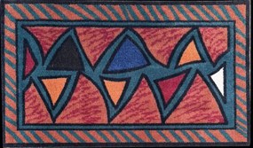 Asciugapasso Geometrico Multicolor 73x122 cm – Triangoli Moderni