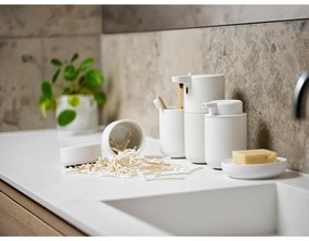 Organizzatore per il bagno in gres bianco Ume - Zone