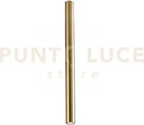 Plafoniera-faretto fluke tonda oro 1 luce attacco gu10 5,5x5,5x75cm