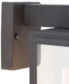 Lampada da parete per esterni intelligente grigia incl. Wifi G95 - Sutton down