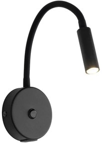 Lampada da parete con USB port LAGOS 1xG9/3W/5V nero