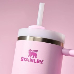 Borraccia termica rosa in acciaio inox 1,18 l Quencher H2.0 FlowState Tumbler Cherry Blossom – Stanley