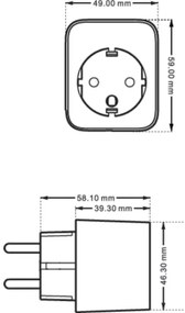 WiZ - Presa Smart E 2300W + misuratore di potenza Wi-Fi