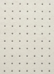 Arte International Carta da parati Dots - 31001 - Ivory White