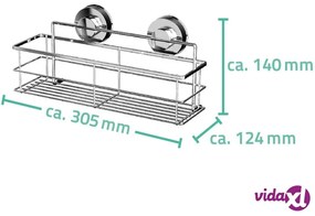 RIDDER Mensola per Doccia 30,5x12,4x14 cm Cromata 12010200