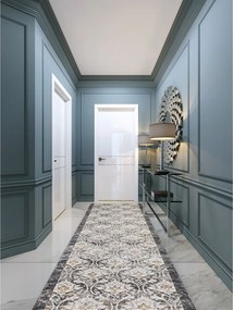 Passatoia grigio scuro/avorio 80x250 cm Soft Viskan – FD