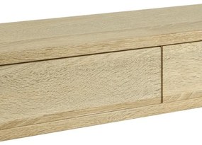 Mensola a muro Domino rettangolare in mdf L 88.2 x H 13.4 x P 20 cm