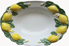 Piatto da portata dipinto a mano Lemon