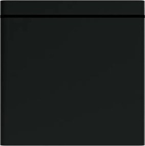 Applique da soffitto Quadrata GU10 IP54 in Alluminio e Vetro - Nero