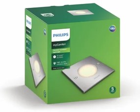 Philips 17356/47/P0 - Lampada LED segnapasso da esterno MYGARDEN CRUST LED/3W
