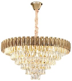 Lampada Cristal G061-CP 80CM GOLD