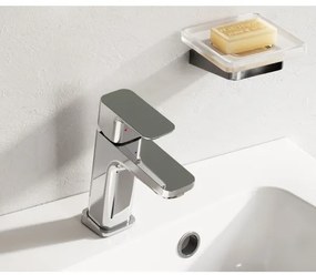 Ravak X070129 - Miscelatore per lavabo FREE 17,1 cm, cromo lucido