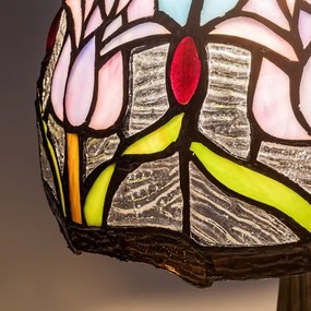 Brilagi - Lampada da tavolo in stile Tiffany LORAS 1xE14/40W/230V