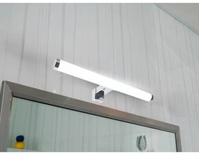 Lampada a LED per specchio da bagno 8W/230V 30 cm IP44 cromo lucido