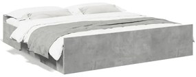 Giroletto cassetti grigio cemento 200x200 cm legno multistrato