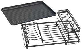 WENKO 54798100 - Scolapiatti AMY 42,5x31,5 cm nero