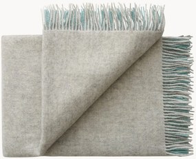 Coperta in lana con frange Drejø