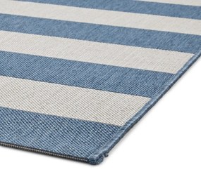 Tappeto per esterni blu/beige 230x160 cm Santa Monica - Think Rugs