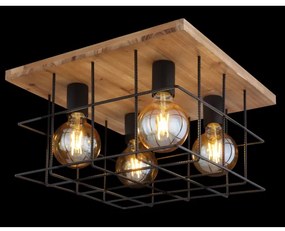 Globo 15530-4D - Plafoniera MERRIL 4xE27/60W/230V