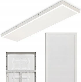 Pannello LED a montaggio superficiale 60 W, 230 V, 30 x 120 cm, bianco