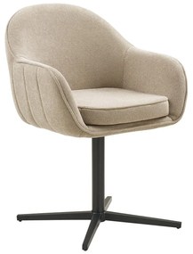 Set di sedie da pranzo grigio chiaro in imbottito con braccioli 2 pz Tamera – House Nordic