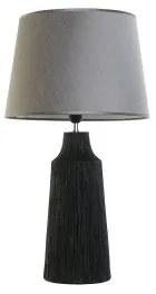 Lampada da tavolo Home ESPRIT Nero Grigio Resina 50 W 220 V 40 x 40 x 70 cm (2 Unità)