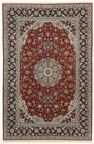 Isfahan Tappeto 160x240 (Iran) Annodato A Mano