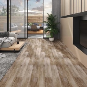 Listoni Pavimento Pvc 5,02 M² 2 Mm Autoadesivi Legno Slavato /