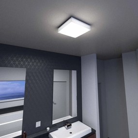 Plafoniera LED Regolabile 18W 24W 30W Quadrata CCT IP54 33x33 cm