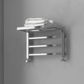 Kamalu - scaldasalviette termoarredo mensola 350x500mm modello kam-d1000