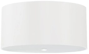 Lampada da soffitto bianca con paralume in vetro ø 50 cm Volta - Nice Lamps
