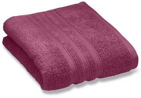 Asciugamano tipo terry rosa scuro in cotone 70x120 cm Zero Twist – Catherine Lansfield