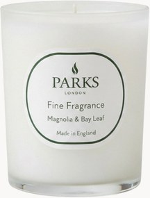Candela profumata fatta a mano Fine Fragrance (magnolia, alloro e muschio bianco)