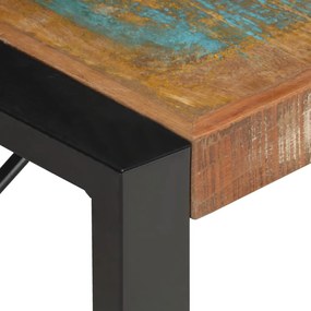 Tavolino da salotto 180x90x40 cm in legno massello di recupero