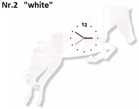 Orologio da parete da soggiorno Cavallo Bianco