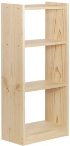 Libreria 4 ripiani Gala 4 L 49.6 x P 25 x H 120.7 cm beige, portata per ripiano 50 kg
