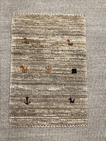 Gashguli Tappeto 60 x 40 Beige (Iran) Annodato A Mano