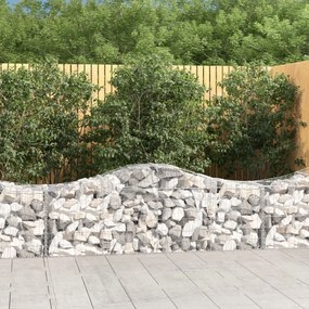 Cesti Gabbioni Ad Arco 50 Pz 200x50x60/80 Cm Ferro Zincato /
