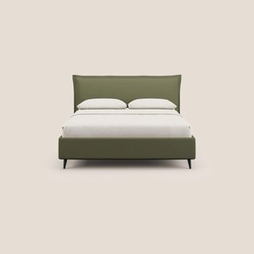 Hans letto contenitore imbottito minimal in tessuto simil cotone impermeabile T19