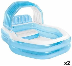 Piscina Gonfiabile Intex Azzurro 530 l 229 x 135 x 191 cm (2 Unità)