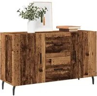 Credenza Legno Antico 100x36x60 cm in Legno Multistrato 857322