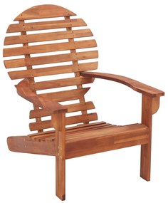 Sedia adirondack in legno massello di acacia
