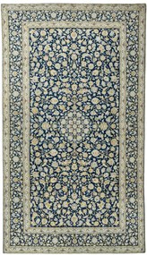 Kashan Tappeto persiano 310x540 Blu (Iran) Annodato A Mano