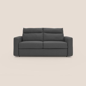 Cupido Divano letto materasso H18 cm e schienale alto in tessuto impermeabile simil cotone T13
