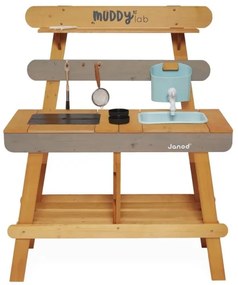 Janod - Cucina in legno per esterni MUDDY LAB